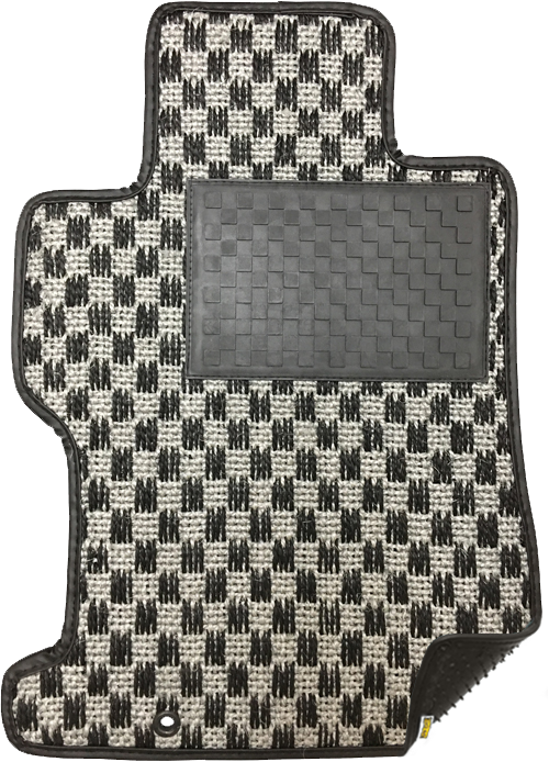 Checkered Car Mat