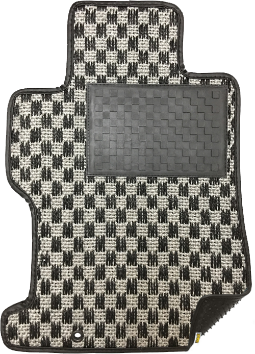 Checkered Car Mat