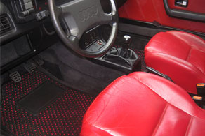 1986 Audi GT - Coco #51 Black & Red