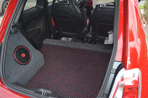 Custom Fiat Trunk - Coco #51 Black & Red