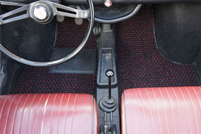 Vintage Fiat 500 - Coco #51 Black & Red