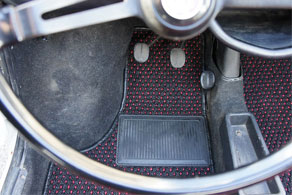 Vintage Fiat 500 - Coco #51 Black & Red