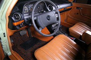 1977 Mercedes Benz 240D - Coco #57 Black & Orange