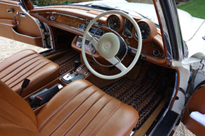 1970 Mercedes Benz 280SE RHD - Coco #91 Jaspe ( Calico )