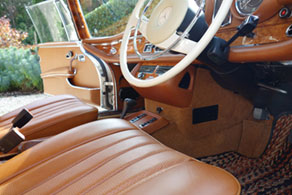 1970 Mercedes Benz 280SE RHD - Coco #91 Jaspe ( Calico )