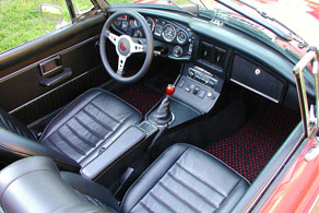 1974 MG B - Coco #51 Black & Red