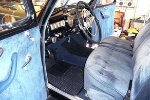 1946 Mercury Business Coupe - Coco #55 Black & Blue