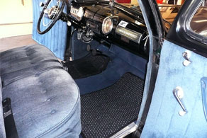 1946 Mercury Business Coupe - Coco #55 Black & Blue