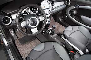 Mini Cooper - Coco #23 Grey Herringbone (Color Currently Discontinued)