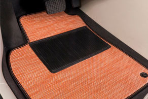 2008 Saab 93 - Woven Vinyl #131 Mango (Color Currently Discontinued)
