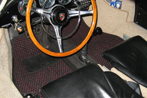 Jay Leno's Porsche 356 Carrera 2 - Coco #51 Black & Red