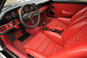 Vintage Porsche Singer 964 - Coco #11 Red & White