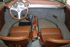 Vintage Porsche Speedster - Sisal #43 Grey