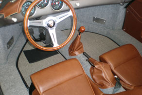 Vintage Porsche Speedster - Sisal #43 Grey