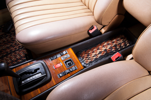 Jaspe Calico Coco #91 in a Mercedes-Benz W123