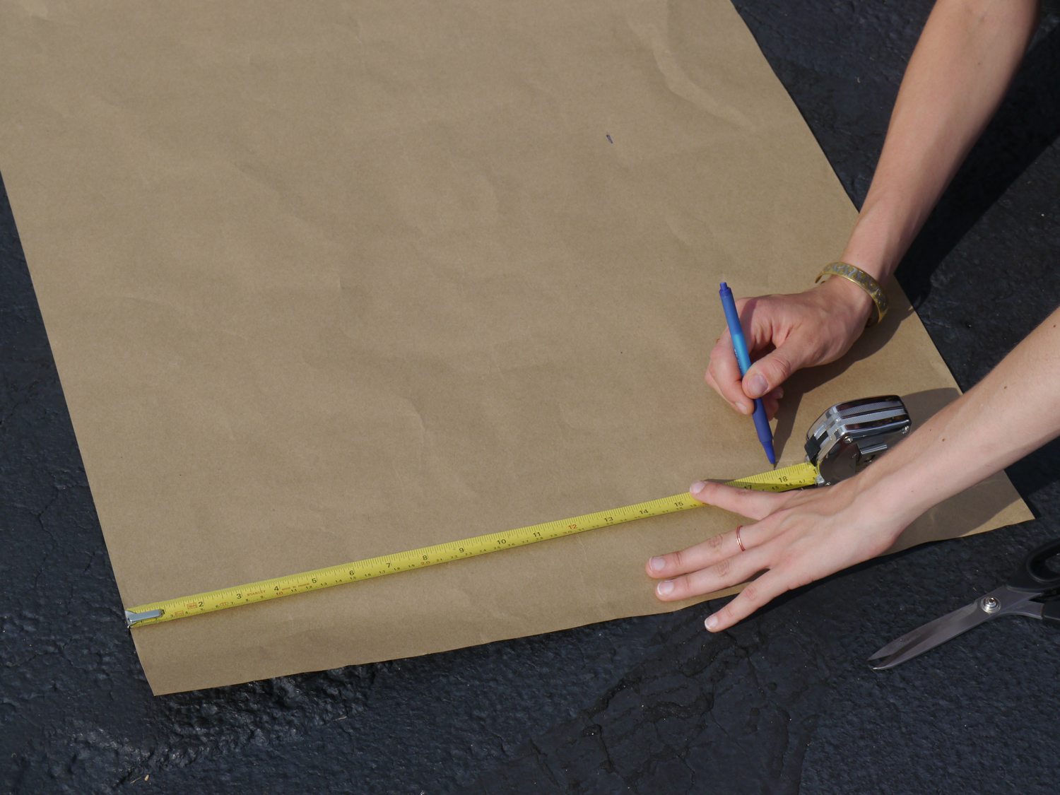 The four different parts that make up a cocomat floor mat.