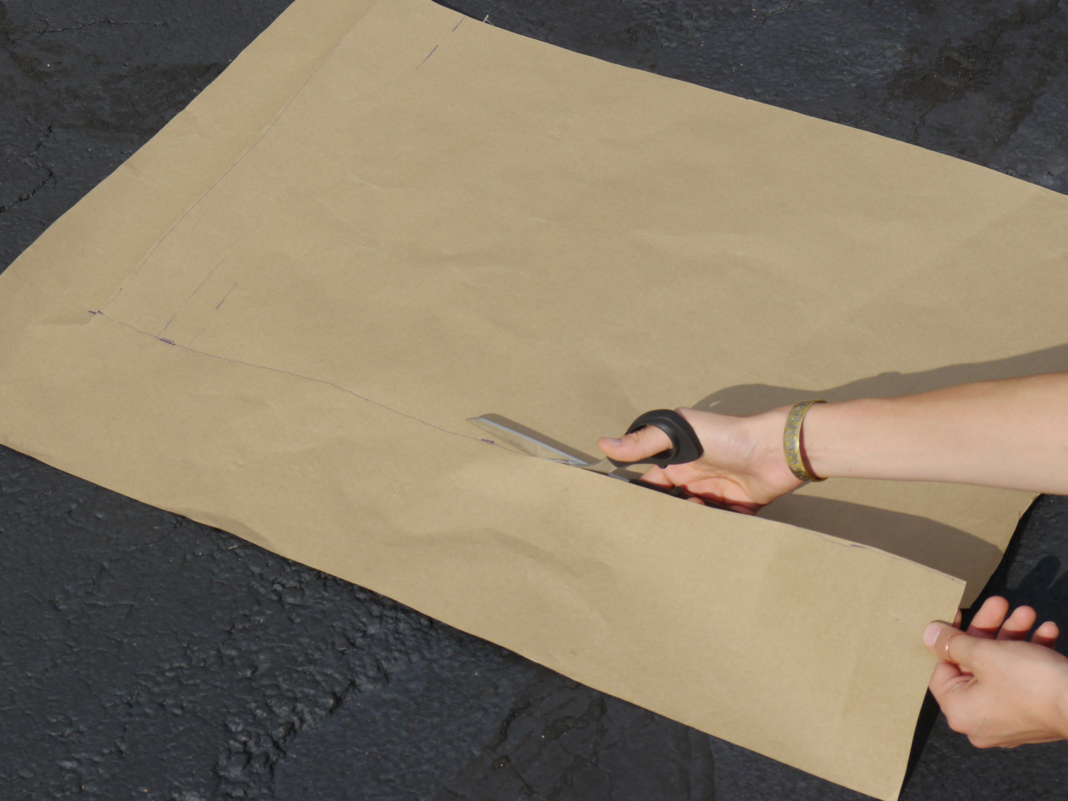 The four different parts that make up a cocomat floor mat.