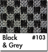 Grey Checkered Car Mats