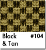 Tan Checkered Car Mats