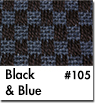 Blue Checkered Car Mats