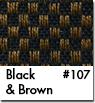 Brown Checkered Car Mats