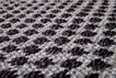 Grey Checker Car Mats