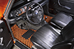 Grey Checker Car Mats