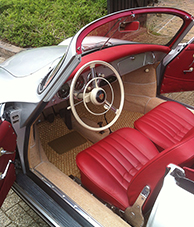 1959 Porsche 356 A - Coco #31 Natural and White